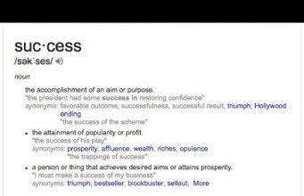 Defining Success Online